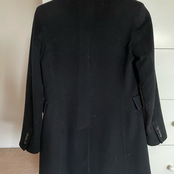 Max Mara studio agnese coat in black - Picture 9 of 10